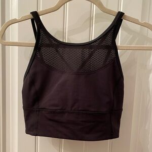 Lululemon Women's Size 6 Black Athletic Sports Bra